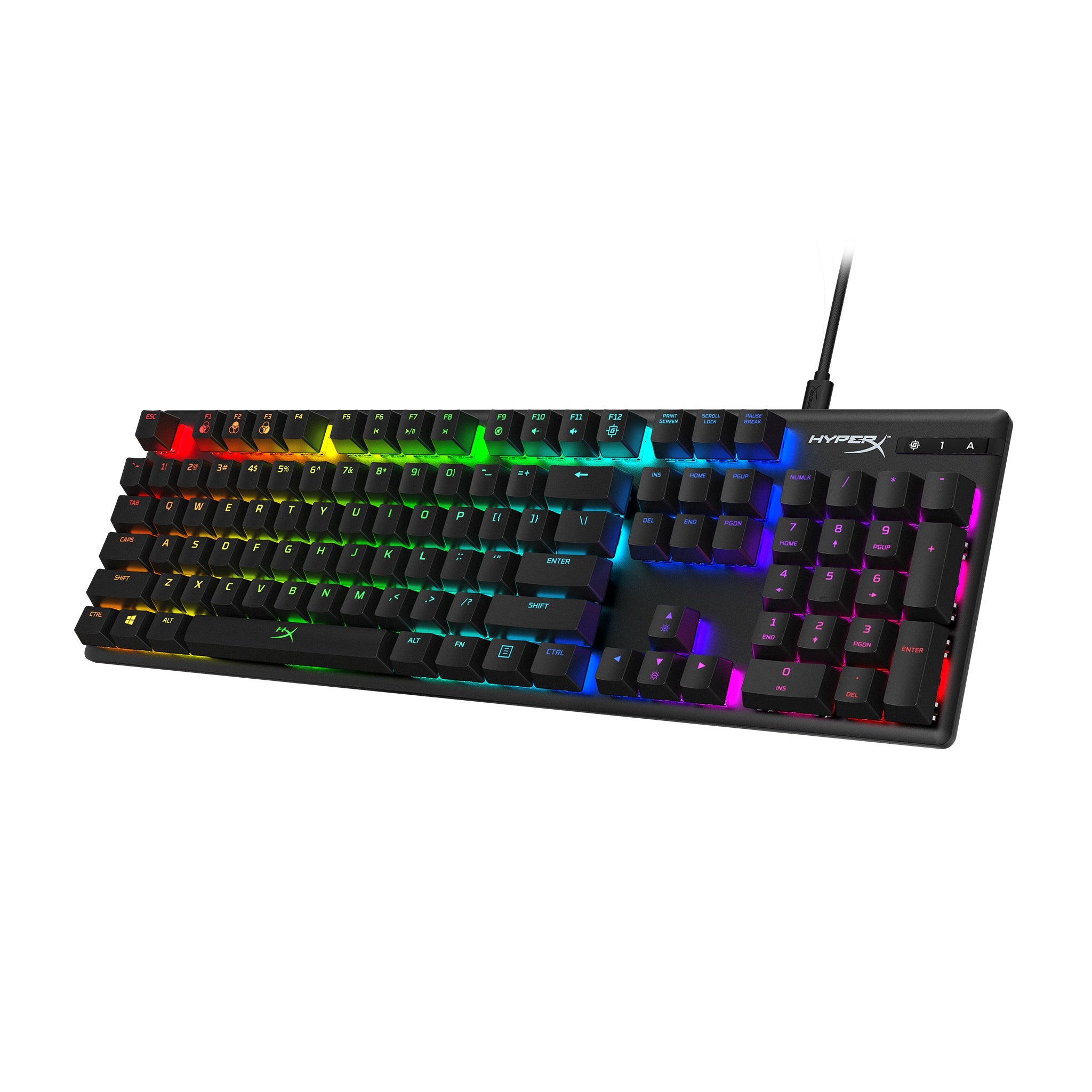 HyperX Alloy Origins RGB Mechanical Gaming Keyboard (Aqua Switches)
