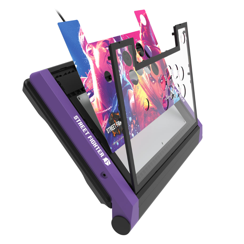 HORI Fighting Stick Alpha (Street Fighter Edition) for PS5/PS4/PC (S