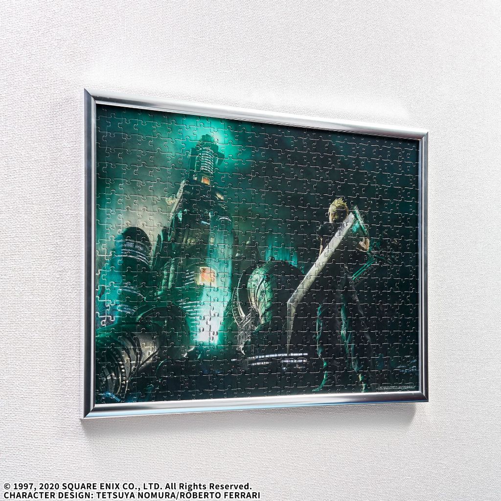 Square Enix Final Fantasy VII Remake Jigsaw Puzzle Cloud Key Art - 500 Piece