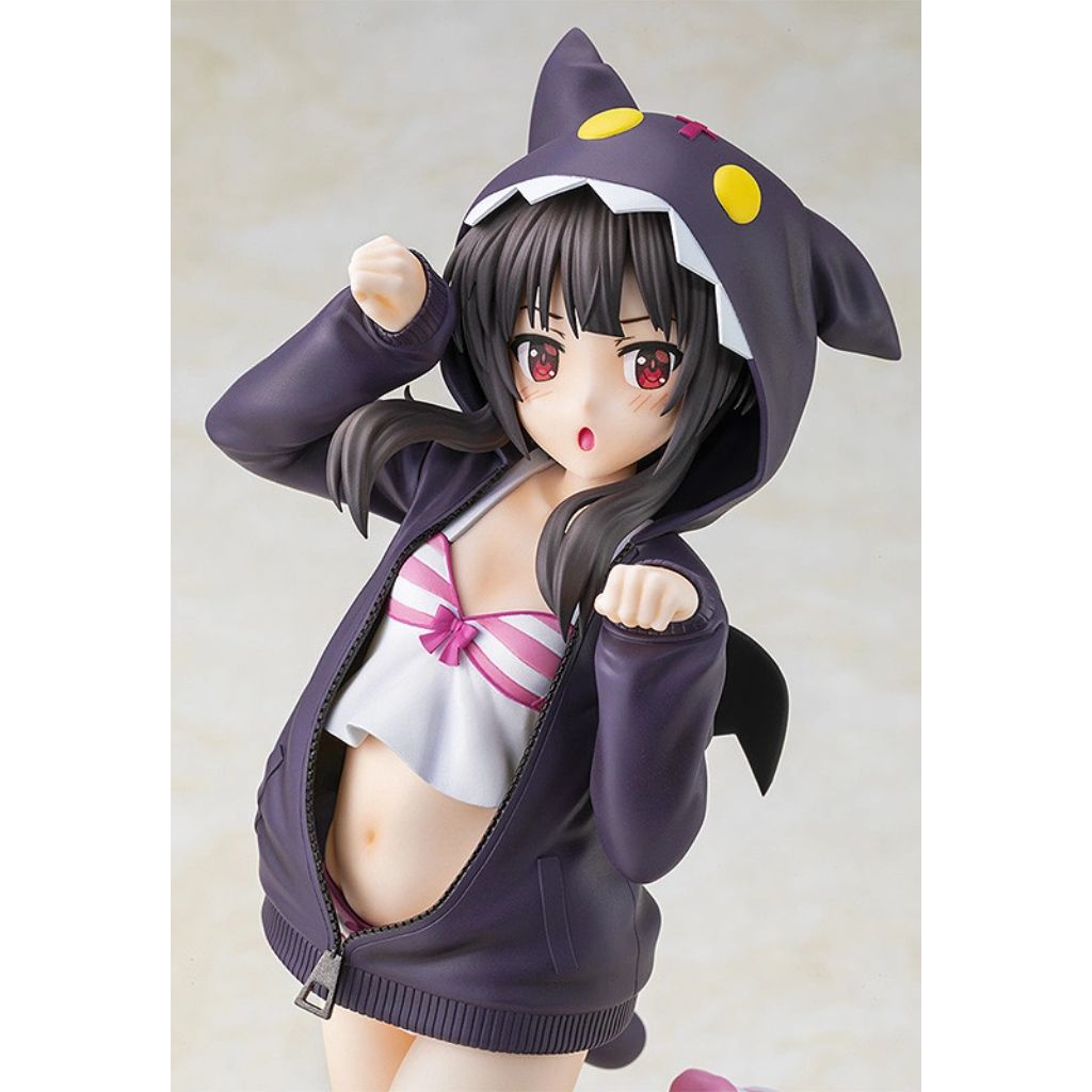 Caworks Konosuba - Megumin Hoodie Look Chomusuke Ver. Figurine