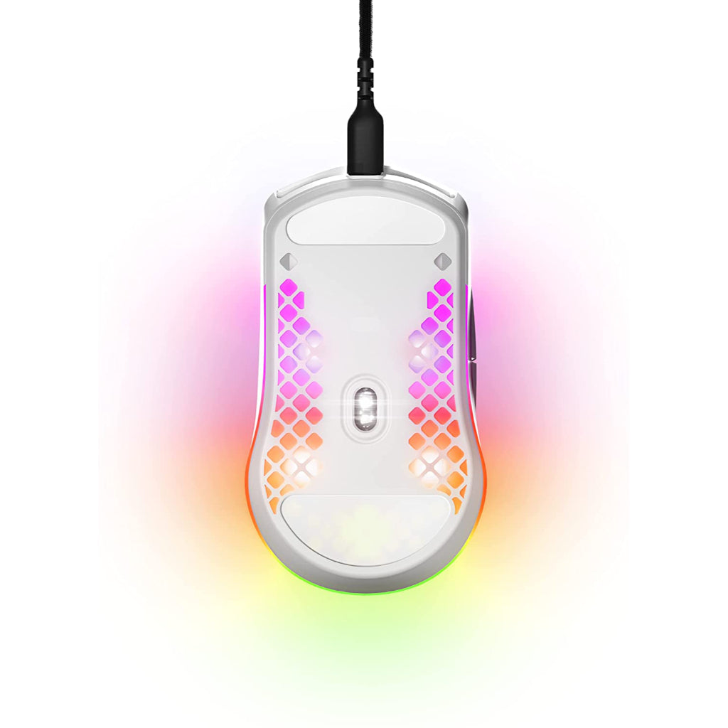 SteelSeries Aerox 3 Ultra Lightweight Gaming Mouse - Snow