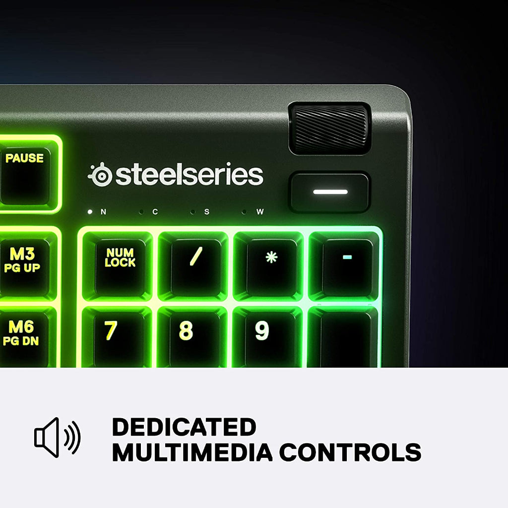 SteelSeries Apex 3 US Gaming Keyboard