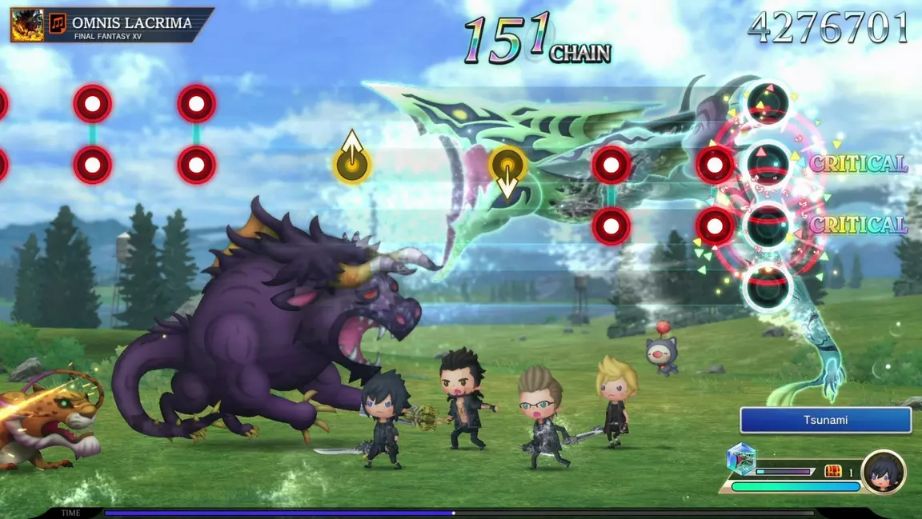 PS4 Theatrhythm Final Bar Line