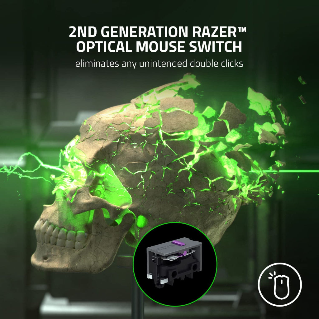 Razer Deathadder V2 Pro Ergonomic Wireless Mouse - Genshin Impact