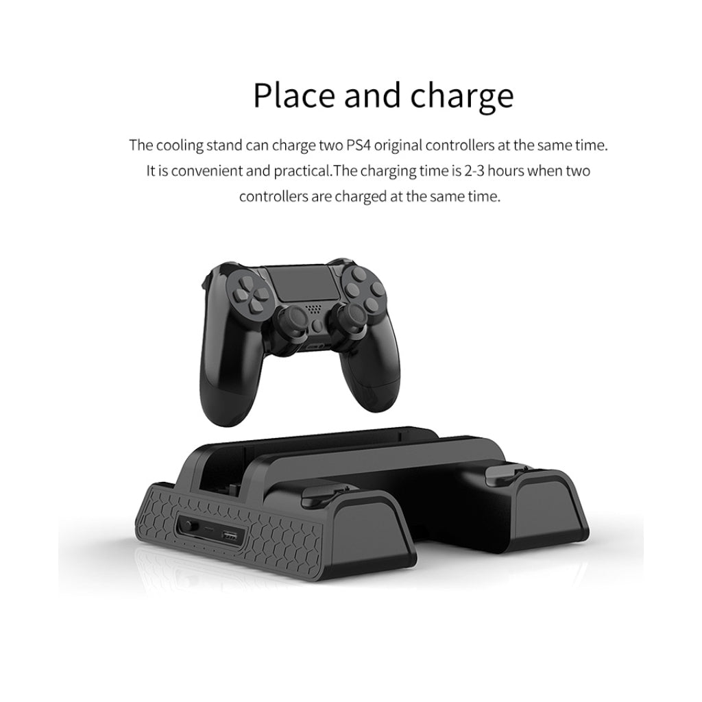 DOBE PS4 Slim/Pro Multifunctional Cooling Stand