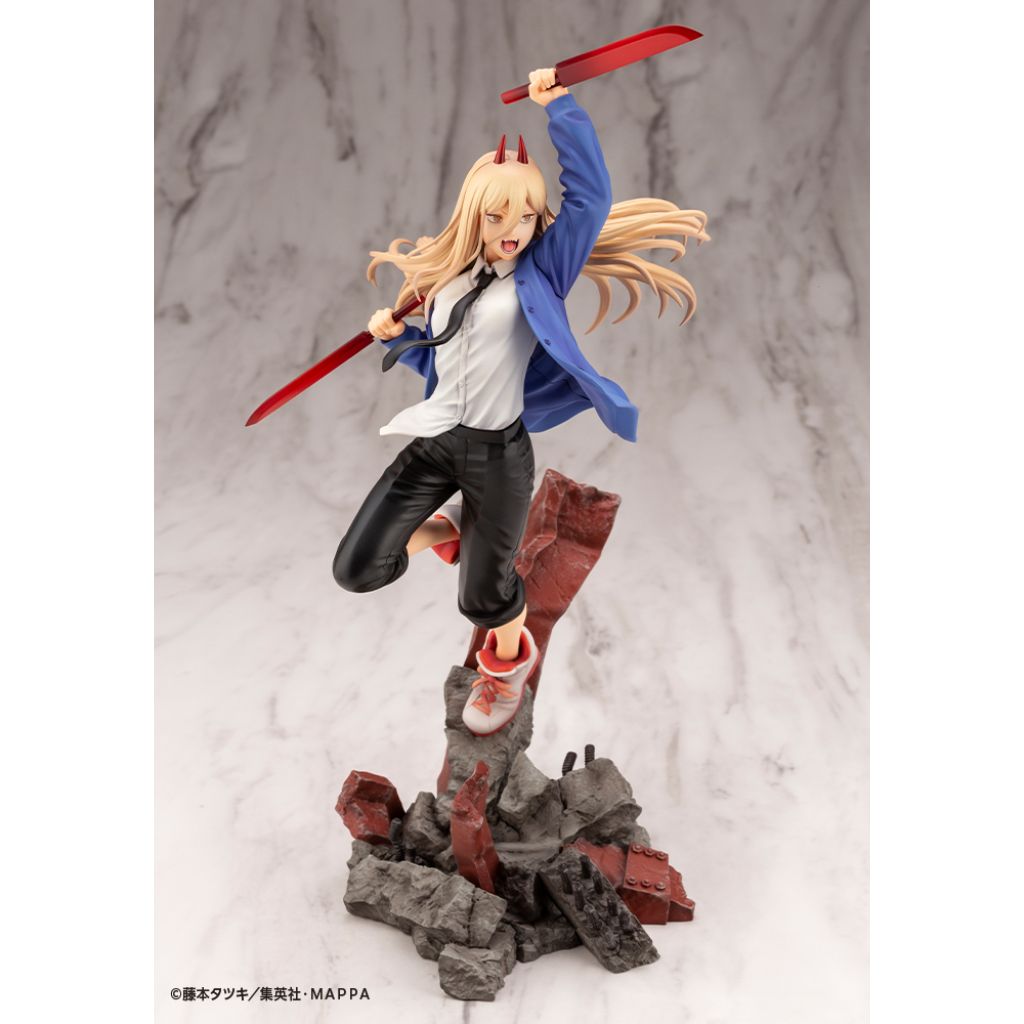 Pv020+Ty080 Artfx J Chainsaw Man - Power + Bonus Part