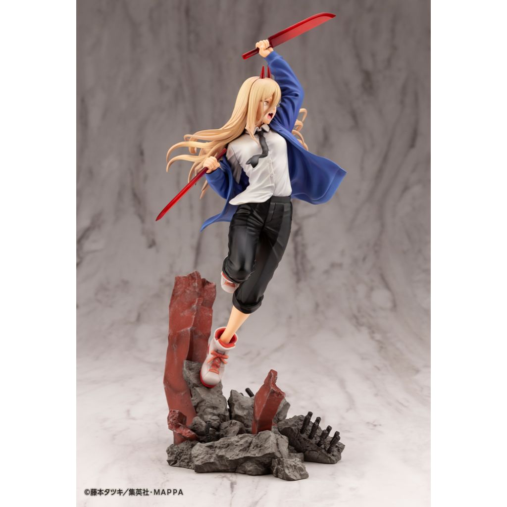 Pv020+Ty080 Artfx J Chainsaw Man - Power + Bonus Part