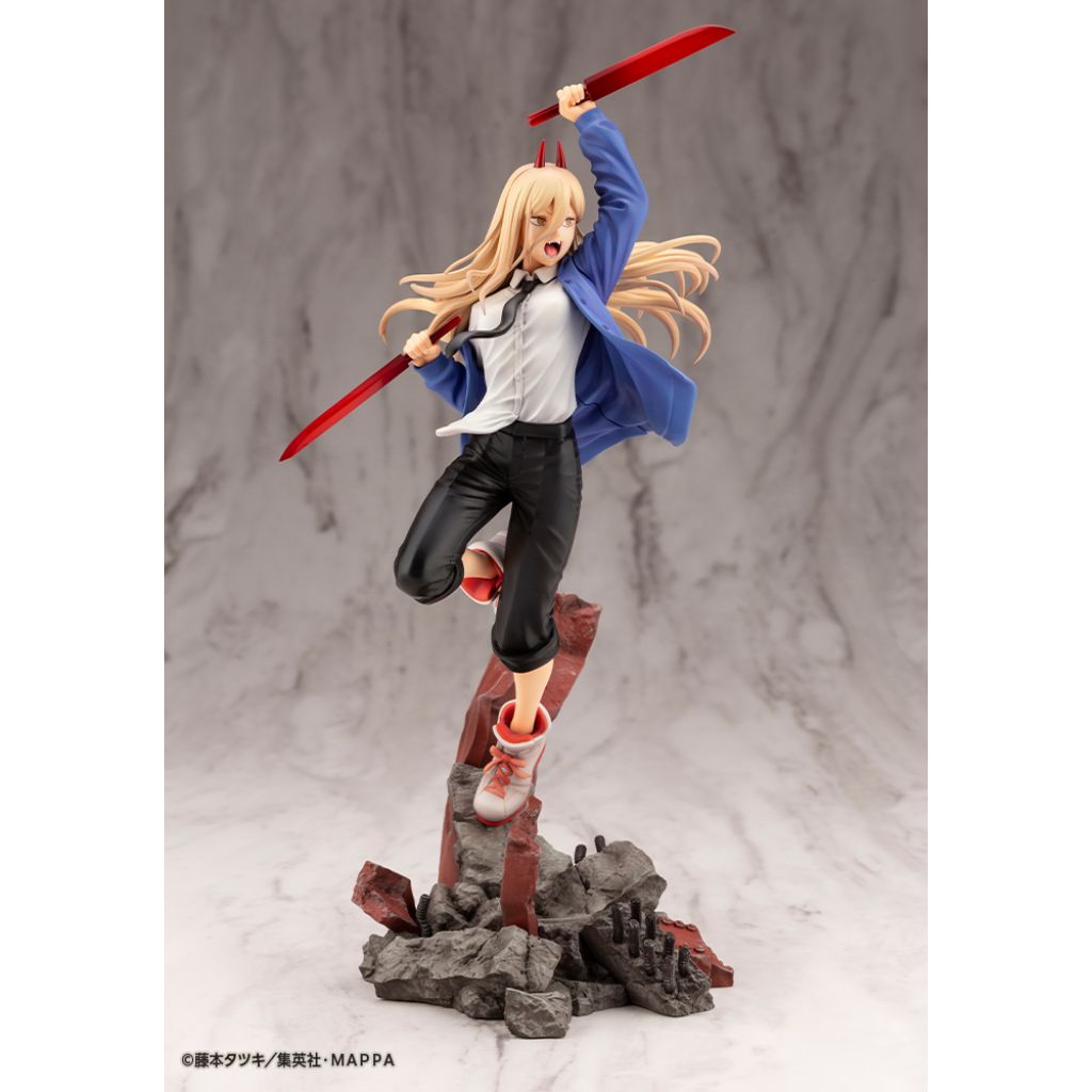 Pv020+Ty080 Artfx J Chainsaw Man - Power + Bonus Part