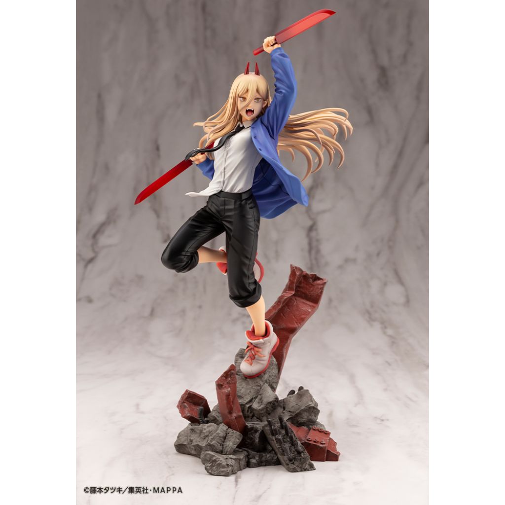 Pv020+Ty080 Artfx J Chainsaw Man - Power + Bonus Part
