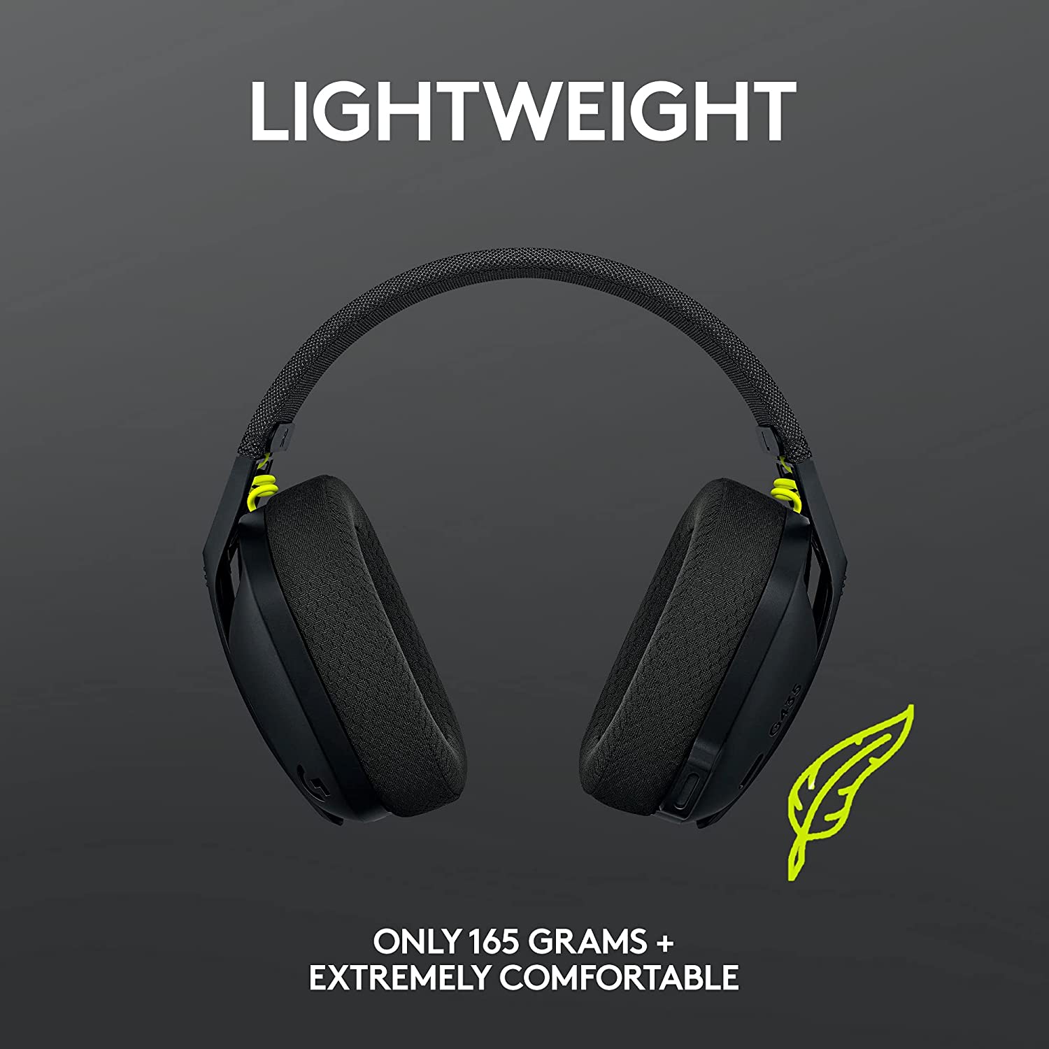 Logitech G435 Wireless Gaming Headset Black