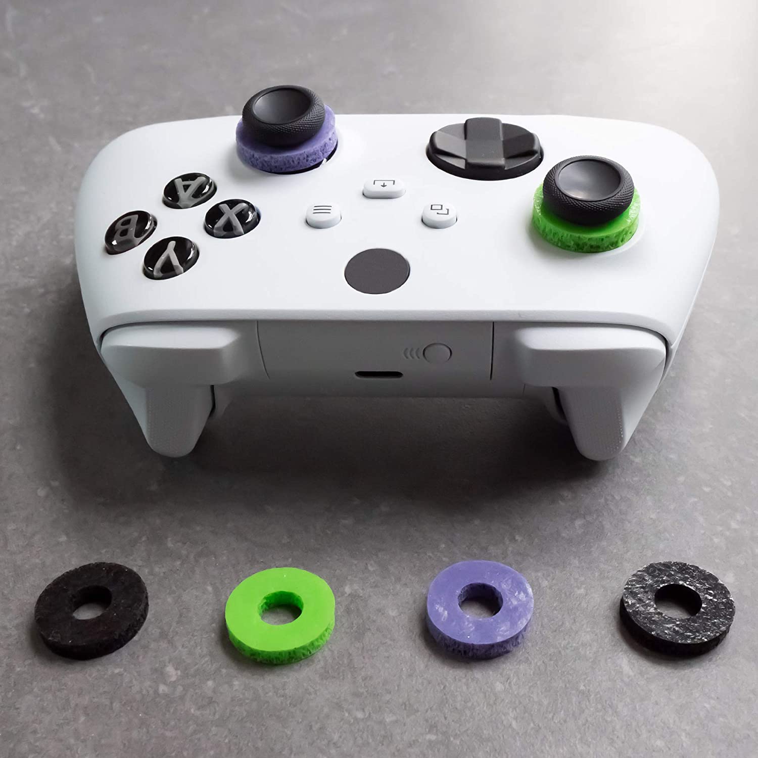 KontrolFreek Precision Rings Mixed Pack (Green, Black, Purple)