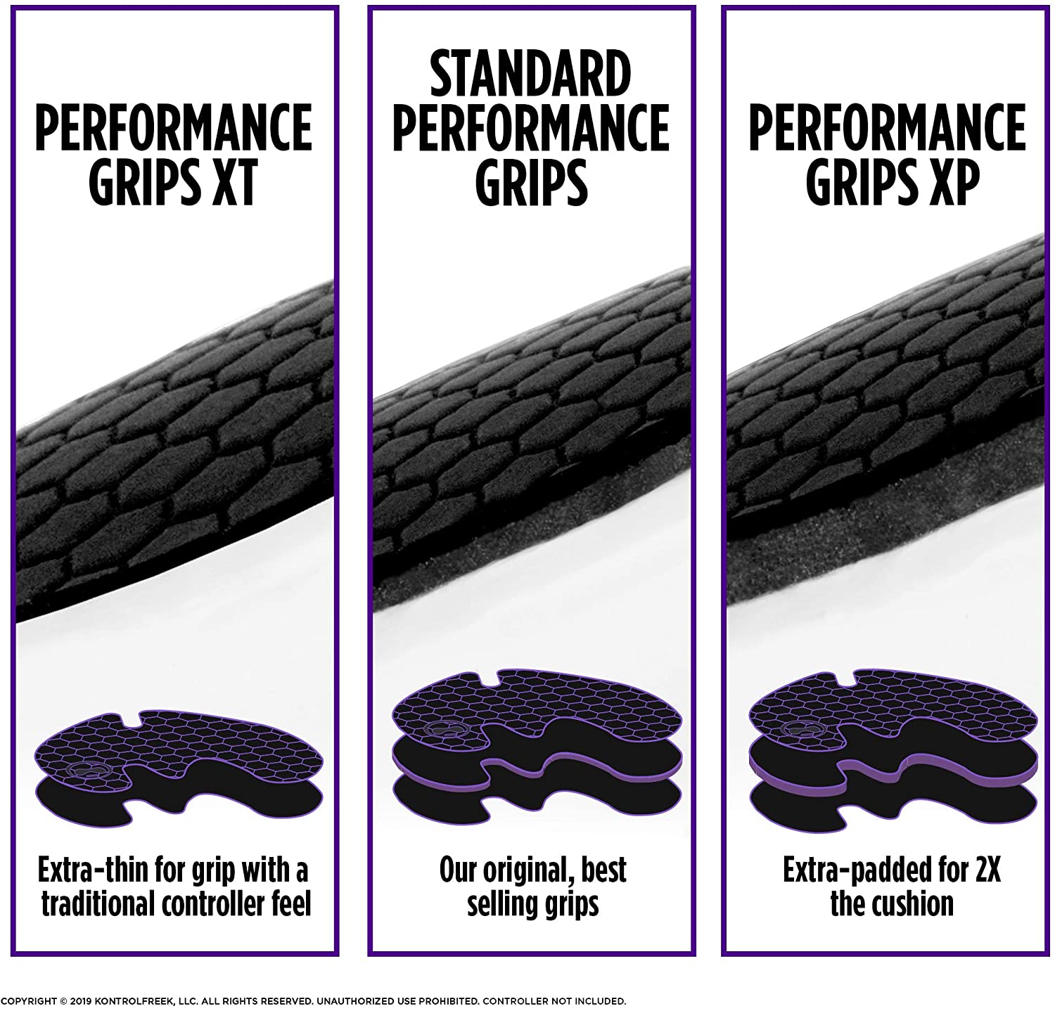 KontrolFreek XSX Performance Grips Black