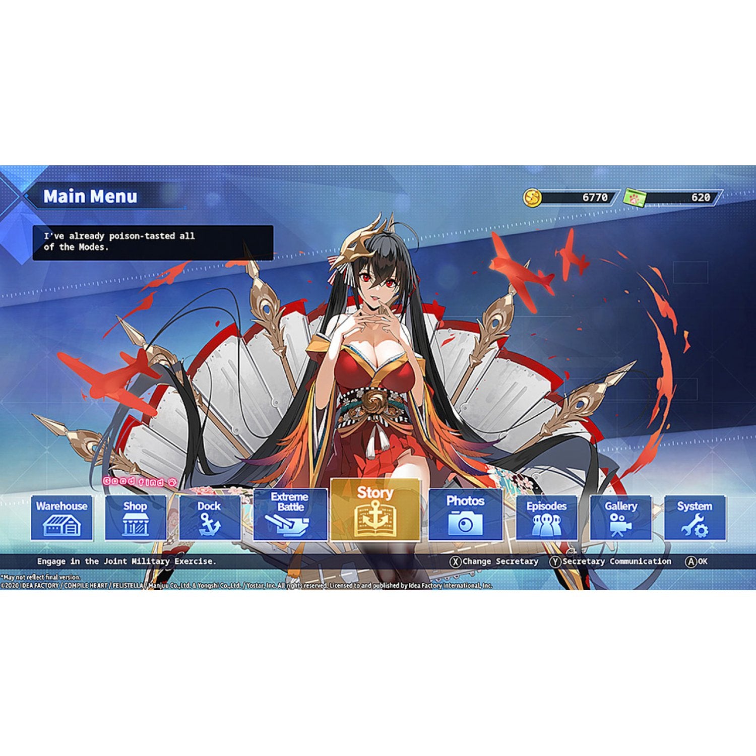 Jeu Azur Lane Crosswave Commander's Calendar - Édition FR PS4, Très Bon état