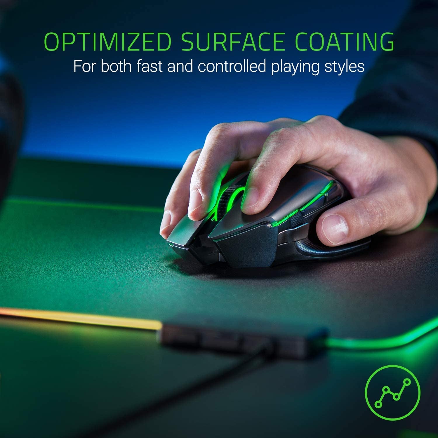 Razer Firefly V2 Hard Surface Gaming Mouse Mat