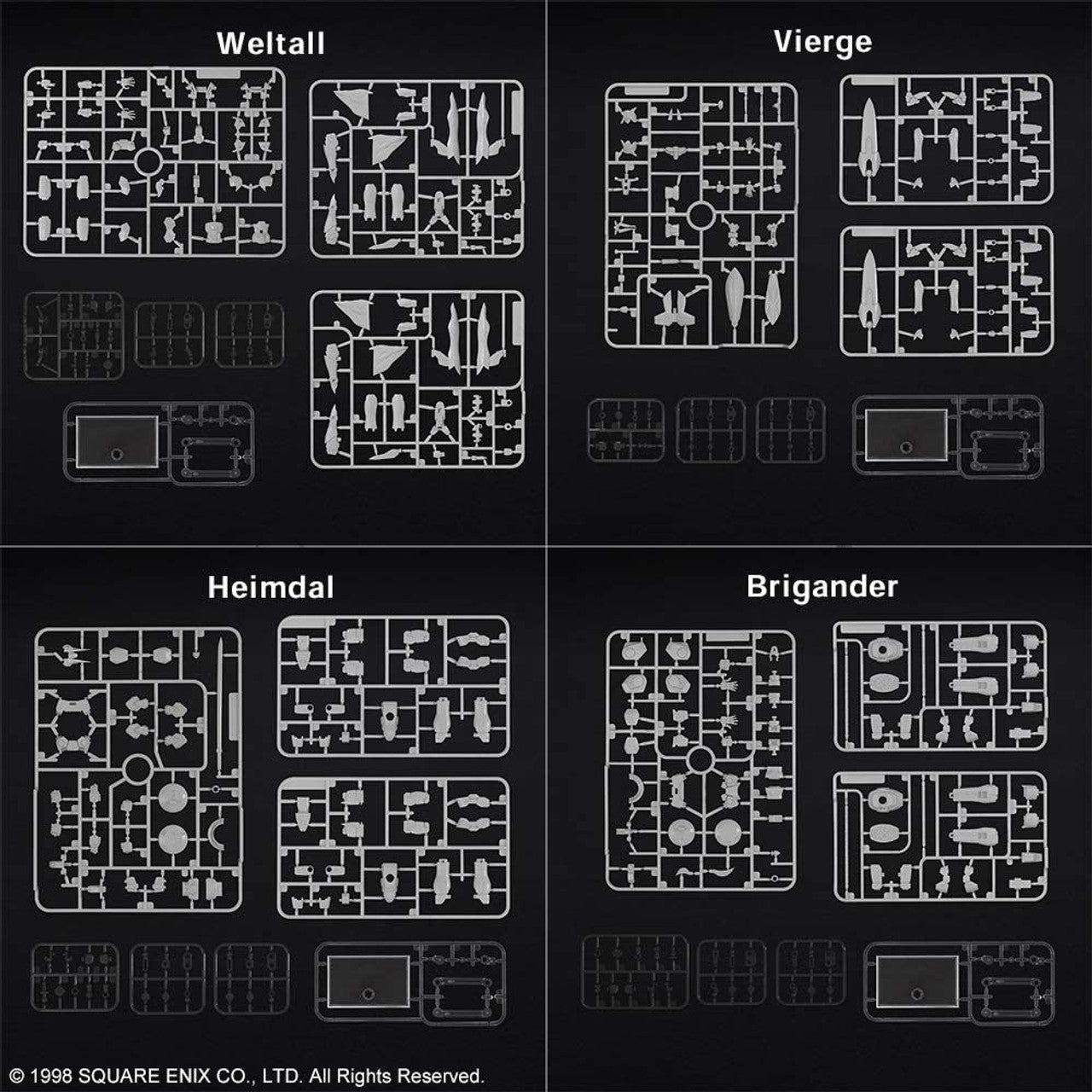 Square Enix Xenogears Structure Arts 1/144 Scale Plastic Model Kit Series Vol.1 Box