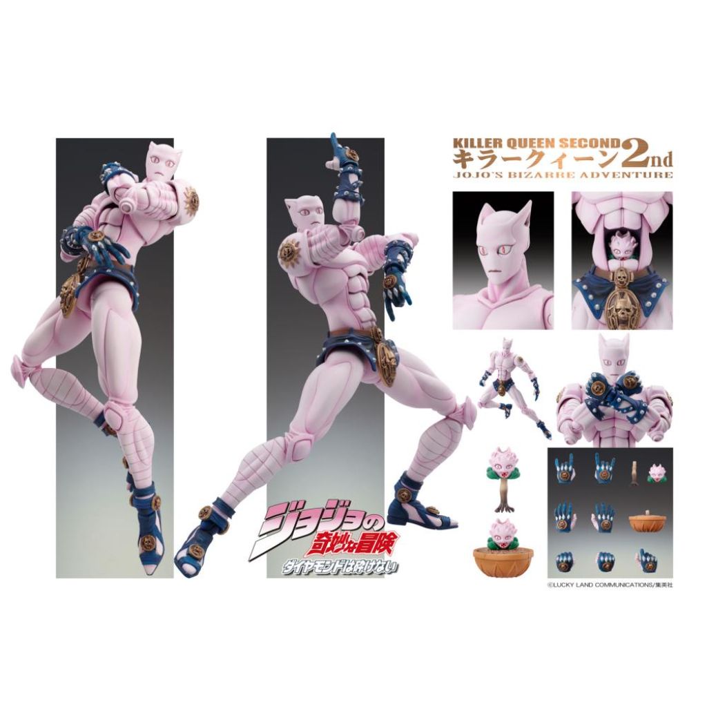 Jojo`s Bizarre Adventure Part 4 Super Action Statue - Killer Queen Second