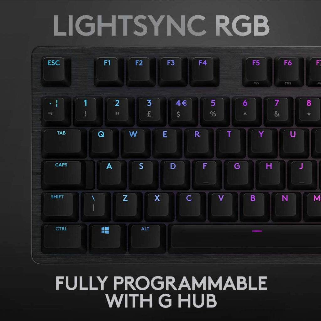 Logitech G512 Carbon RGB Mechanical Gaming Keyboard (Clicky)