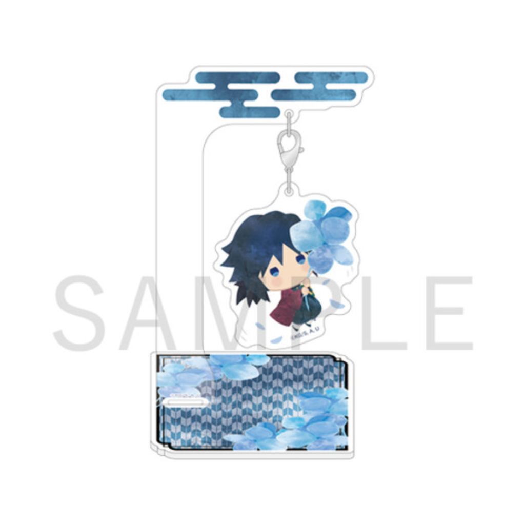 Aniplex Yurafuwa Acrylic Mascot Giyu Tomioka Flower Version