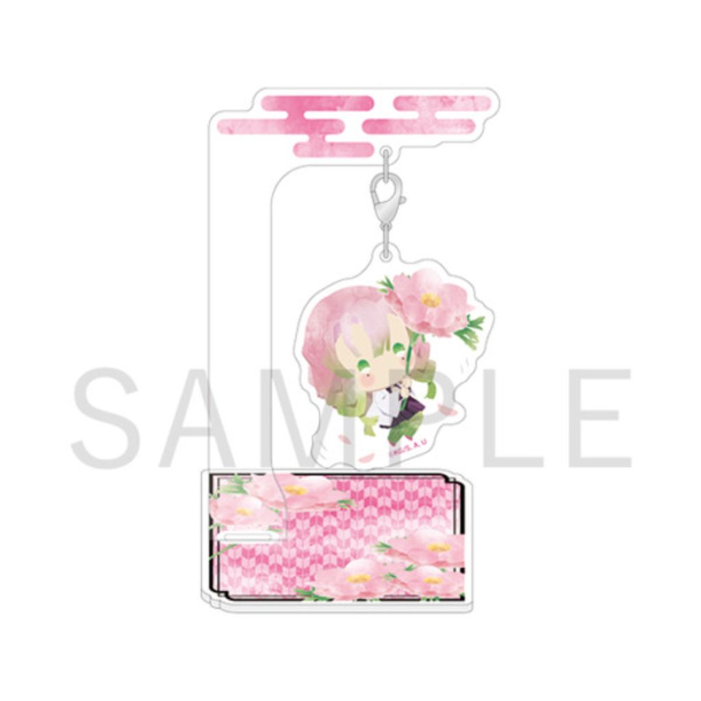 Aniplex Yurafuwa Acrylic Mascot Mitsuri Kanroji Flower Version