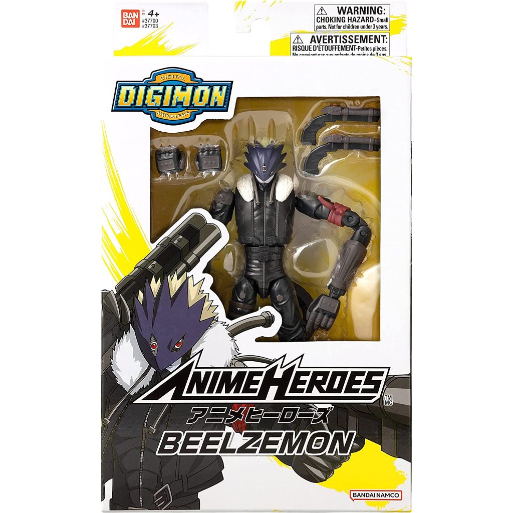 Bandai Beelzemon Anime Heroes Series Digimon Series 1