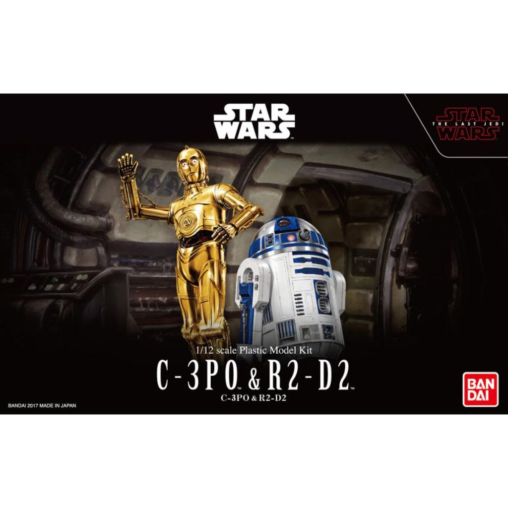 Bandai C-3PO & R2-D2 Star Wars Model Kit