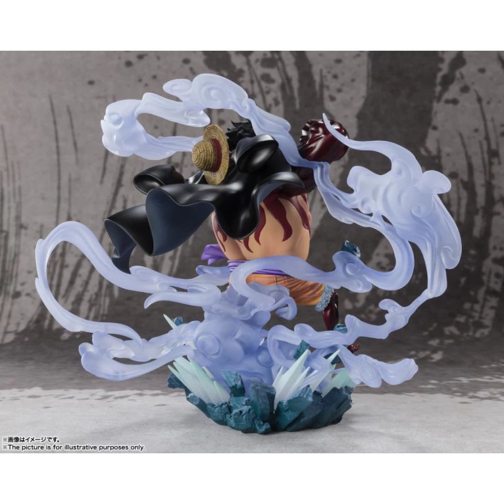 Bandai Figuarts Zero Monkey D Luffy Gear 4 Battle Of Monster On Onigashima One Piece