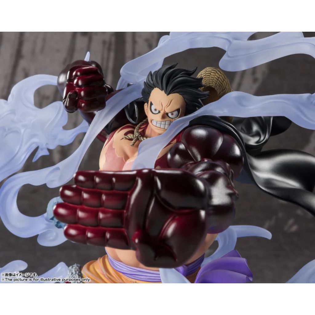 Bandai Figuarts Zero Monkey D Luffy Gear 4 Battle Of Monster On Onigashima One Piece