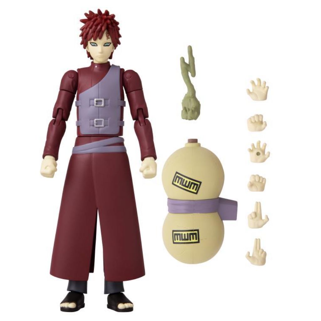 Bandai Gaara Anime Heroes Series Naruto Shippuden