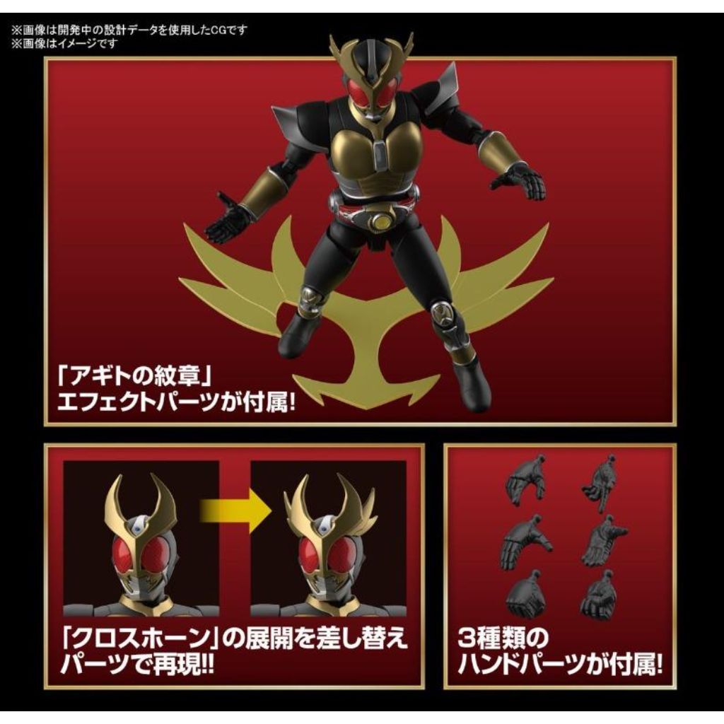 Bandai Kamen Rider Agito Ground Form Figure Rise Standard Plastic Model Kit