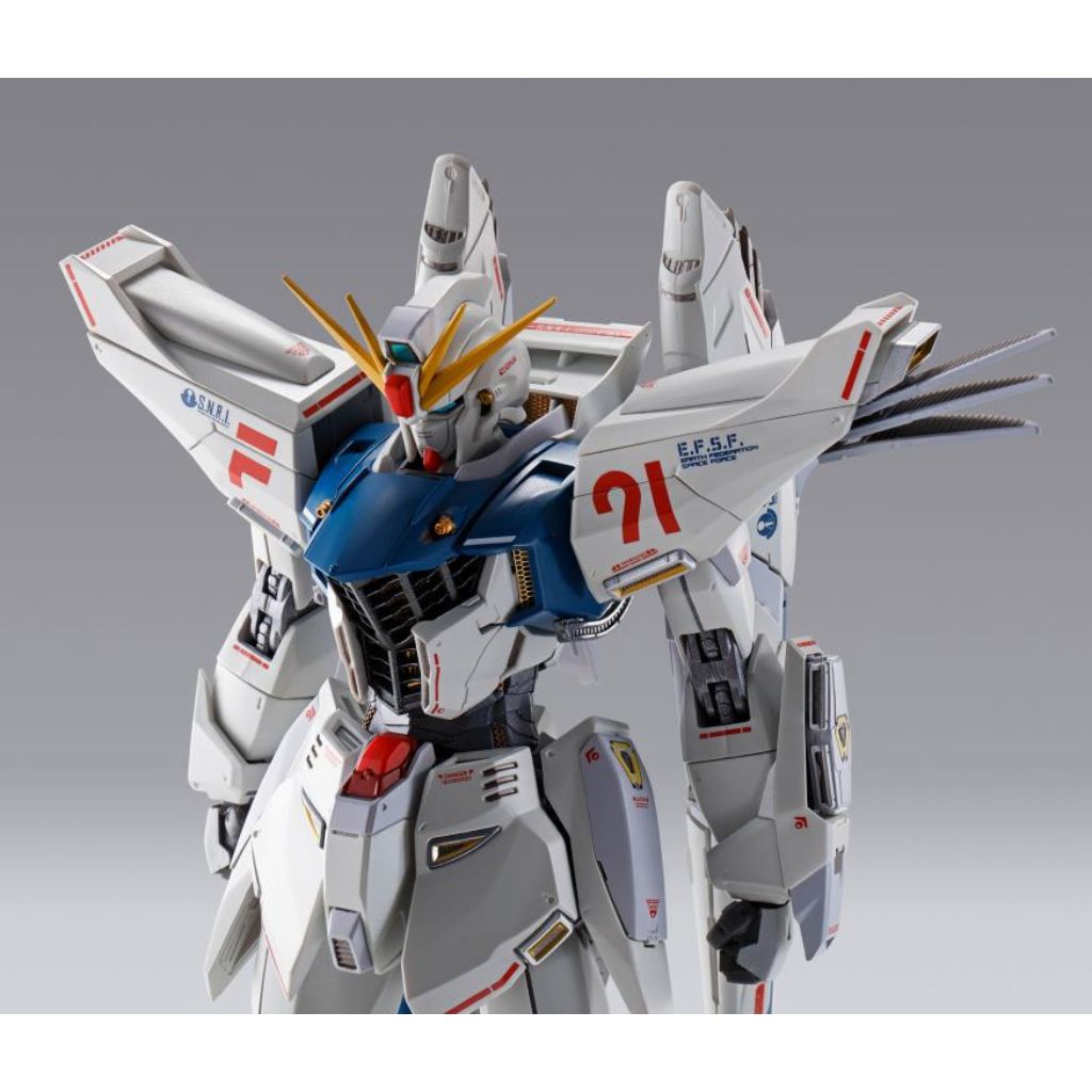 Bandai Metal Build Gundam F91 Chronicle White Version