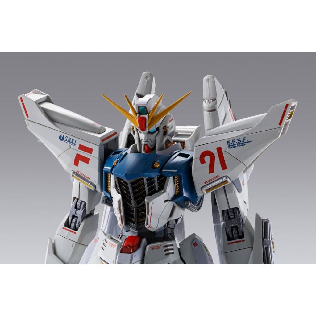 Bandai Metal Build Gundam F91 Chronicle White Version