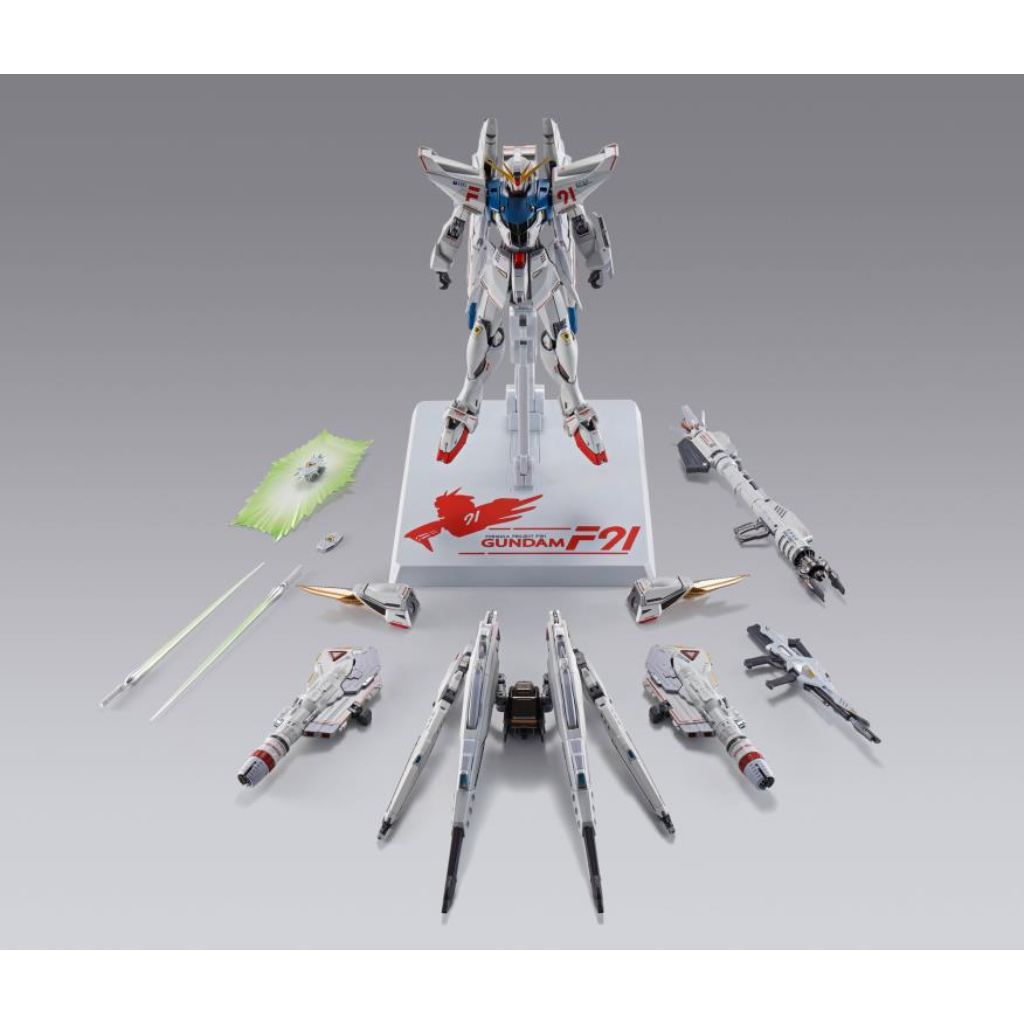 Bandai Metal Build Gundam F91 Chronicle White Version