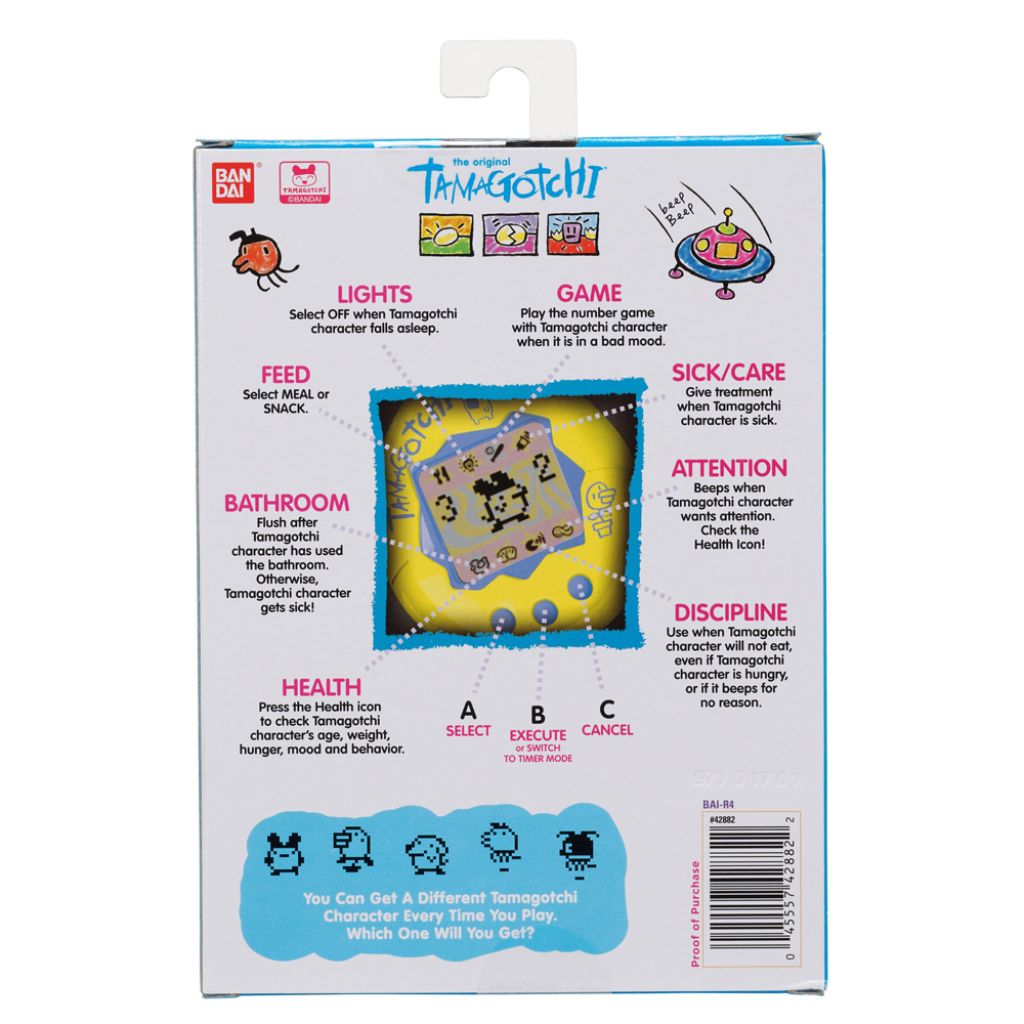 Bandai Original Tamagotchi Gen 1 - Pink Glitter