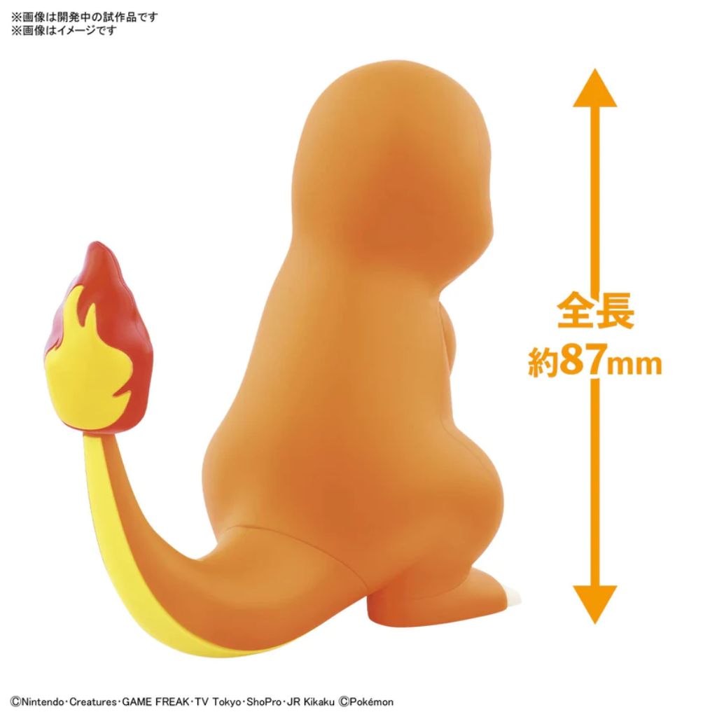 Bandai Pokemon Plama Quick Charmander