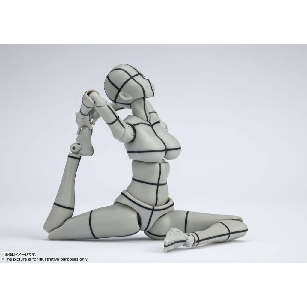 Bandai S.H.Figuarts Body Chan Kentaro Yabuki Edition Wire Frame Gray Color Ver.
