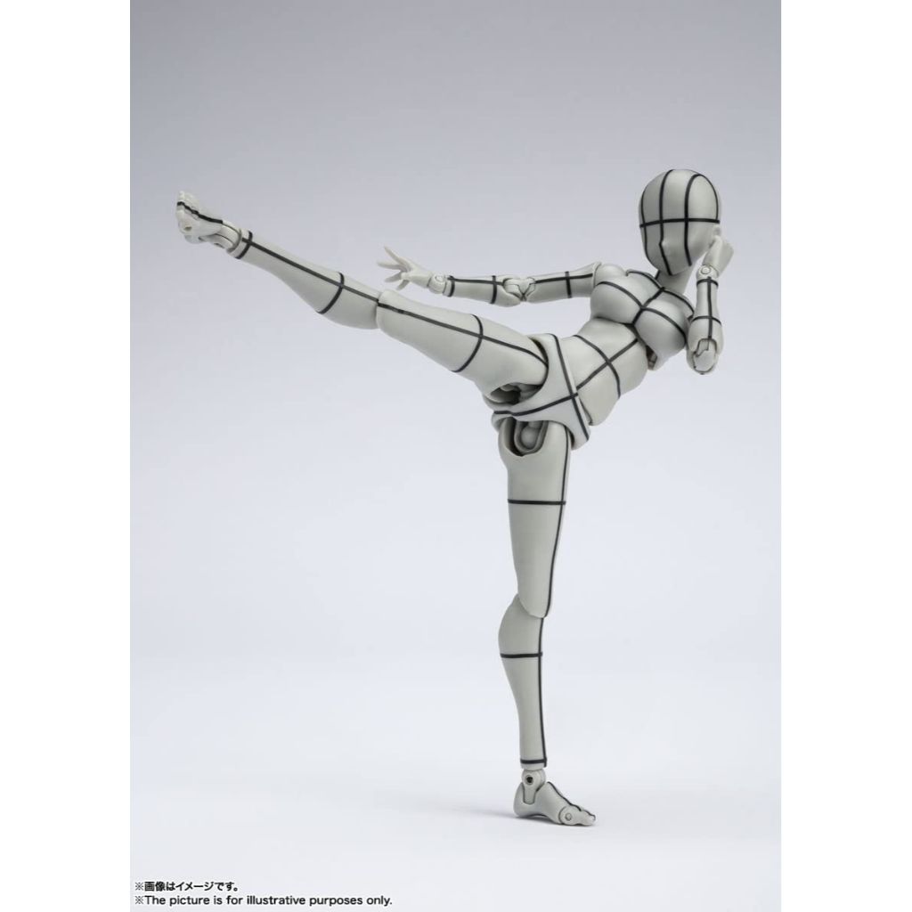 Bandai S.H.Figuarts Body Chan Kentaro Yabuki Edition Wire Frame Gray Color Ver.