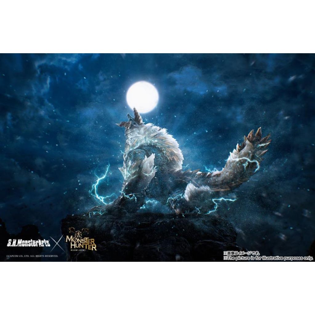 Bandai S.H.Monsterarts Zinogre Monster Hunter