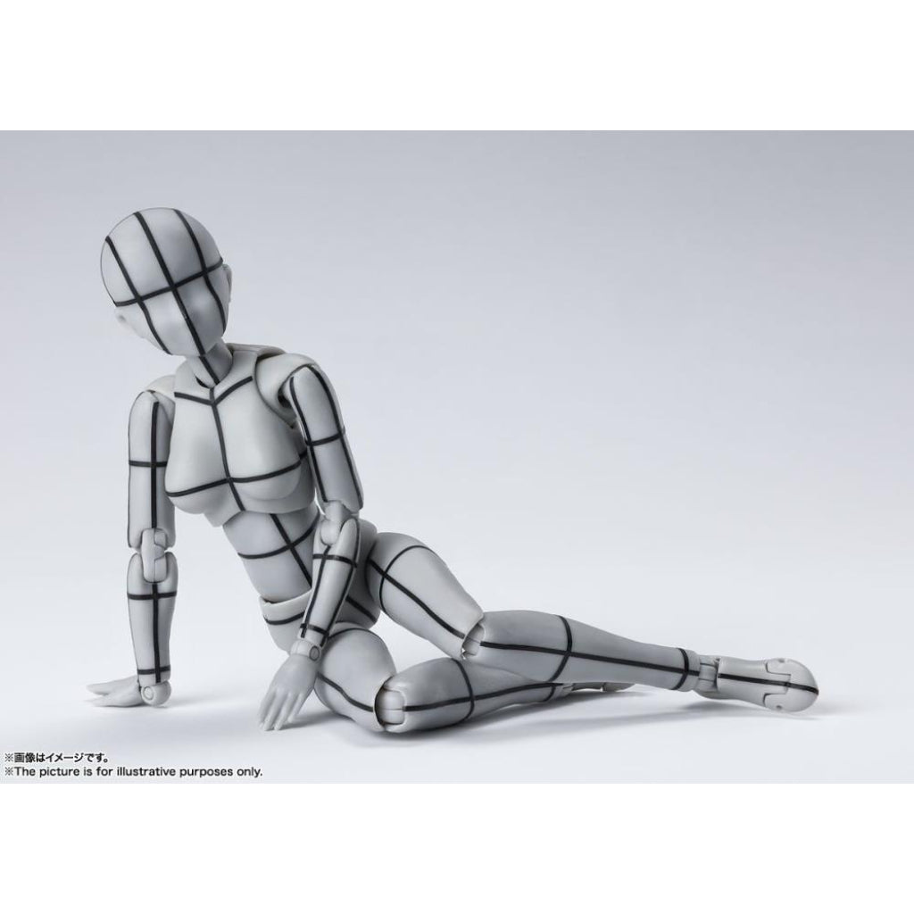 Bandai S.H Figuarts Body Chan Wireframe Gray Ver