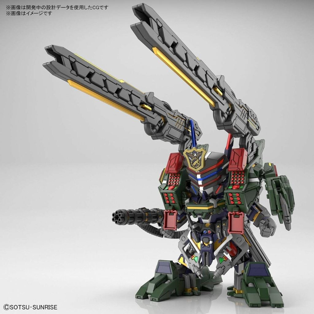 Bandai SDW Heroes 12 Sergeant Verde Buster Gundam DX Set