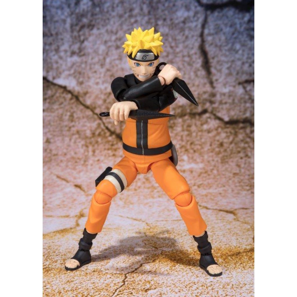 Bandai SHF Naruto Uzumaki (Best Selection) New Package Ver. Naruto Shippuden