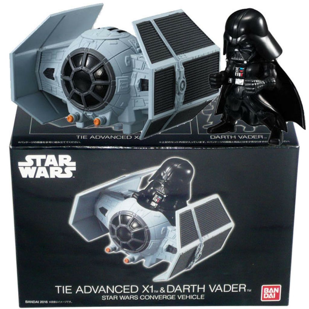 Bandai Tie Advanced 1 Shokugan Converge Vehicle Star Wars