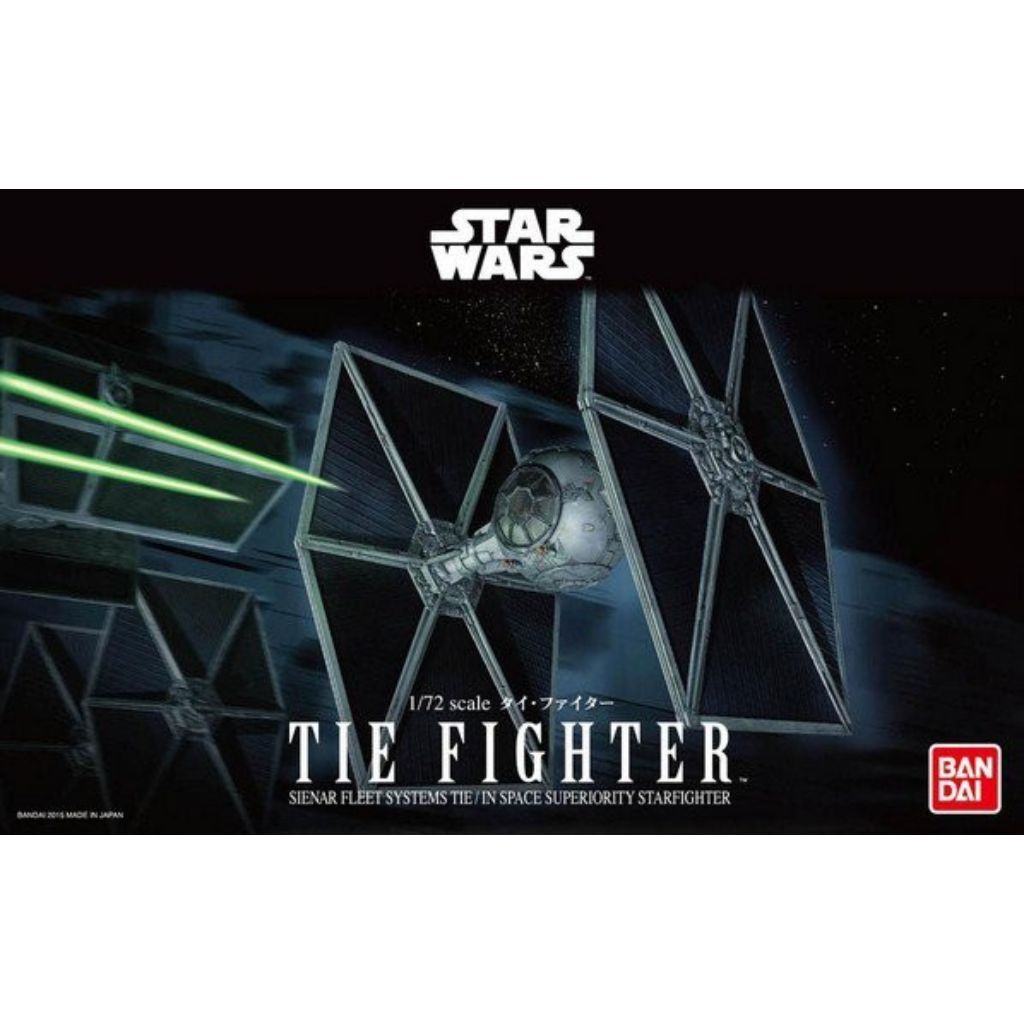 Bandai Tie Fighter 1/72 Scale