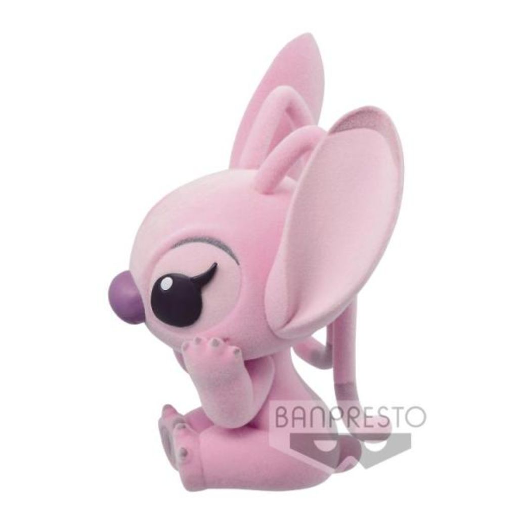 Banpresto Angel Ver B Q Posket Stitch & Angel Fluffy Puffy Disney Character