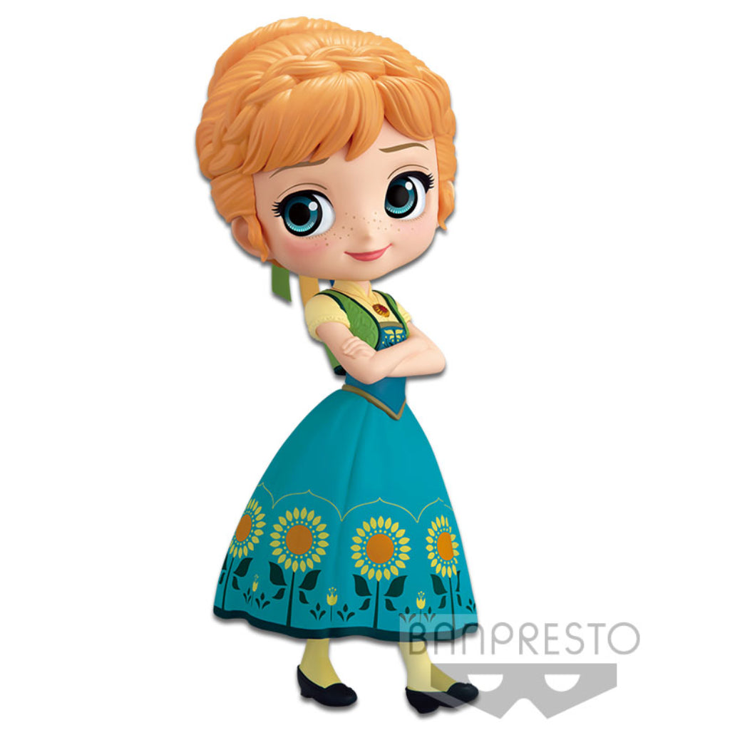 Banpresto Anna Frozen Fever Design (Normal) Q Posket Disney