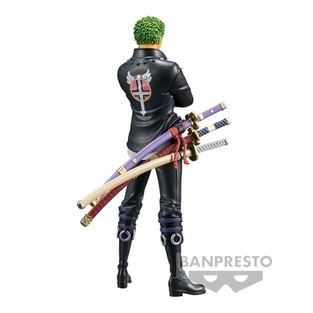 Banpresto DXF Roronoa Zoro The Grandline Men Vol.3 One Piece Film Red