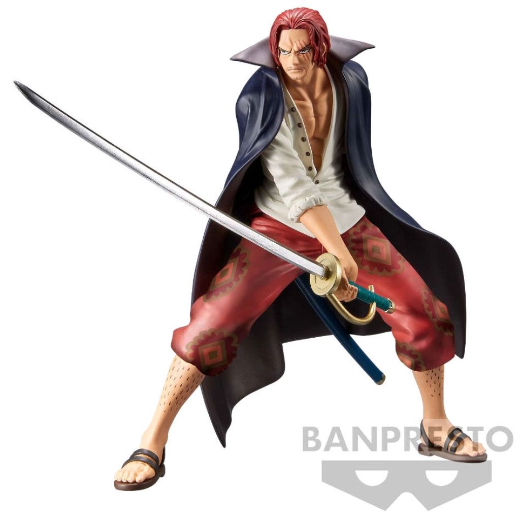 Banpresto DXF Shanks Posing Figure One Piece Film Red