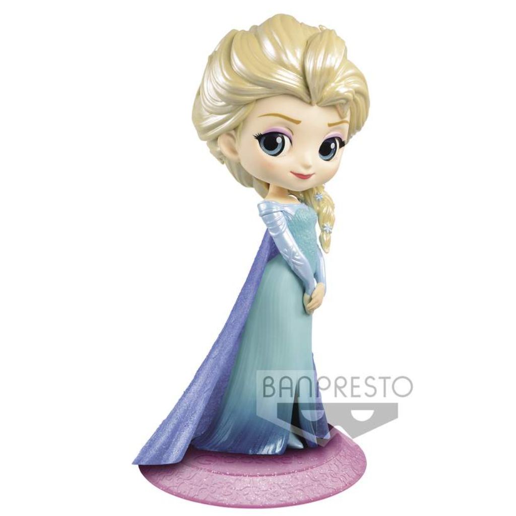 Banpresto Elsa Glitter Line Q Posket Disney Character