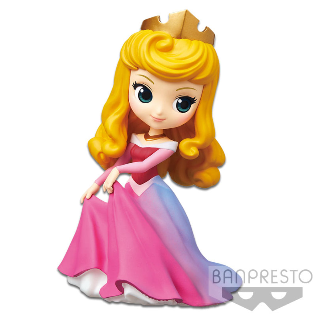 Banpresto Princess Aurora Alice.Princess Aurora.Flynn Rider Q Posket Petit Disney Characters