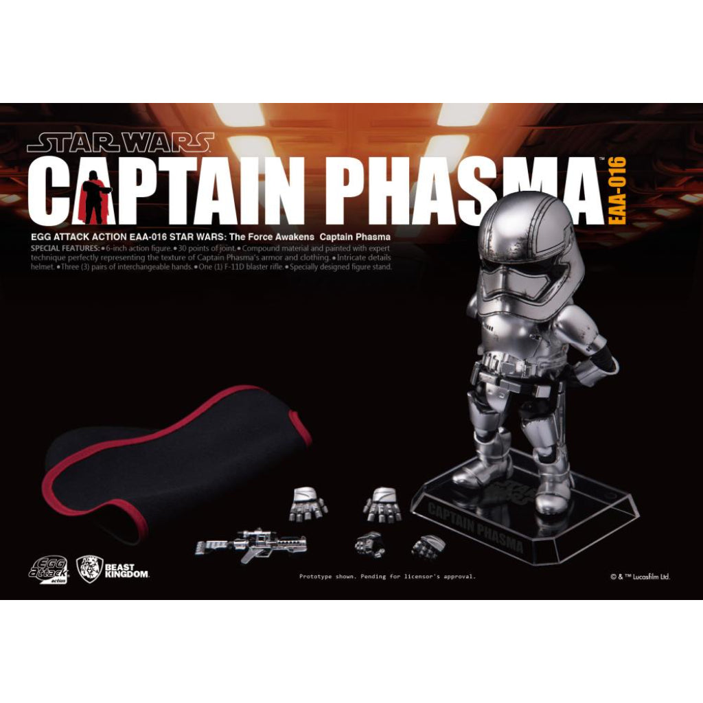 Beast Kingdom EAA-016 Captain Phasma Egg Attack Star Wars