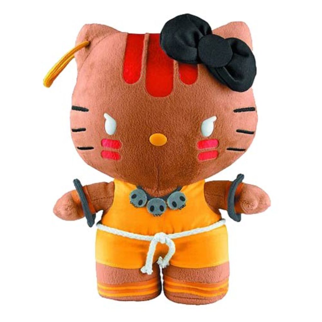 Capcom Hello Kitty Dhalsim 10" Plush Soft Toy